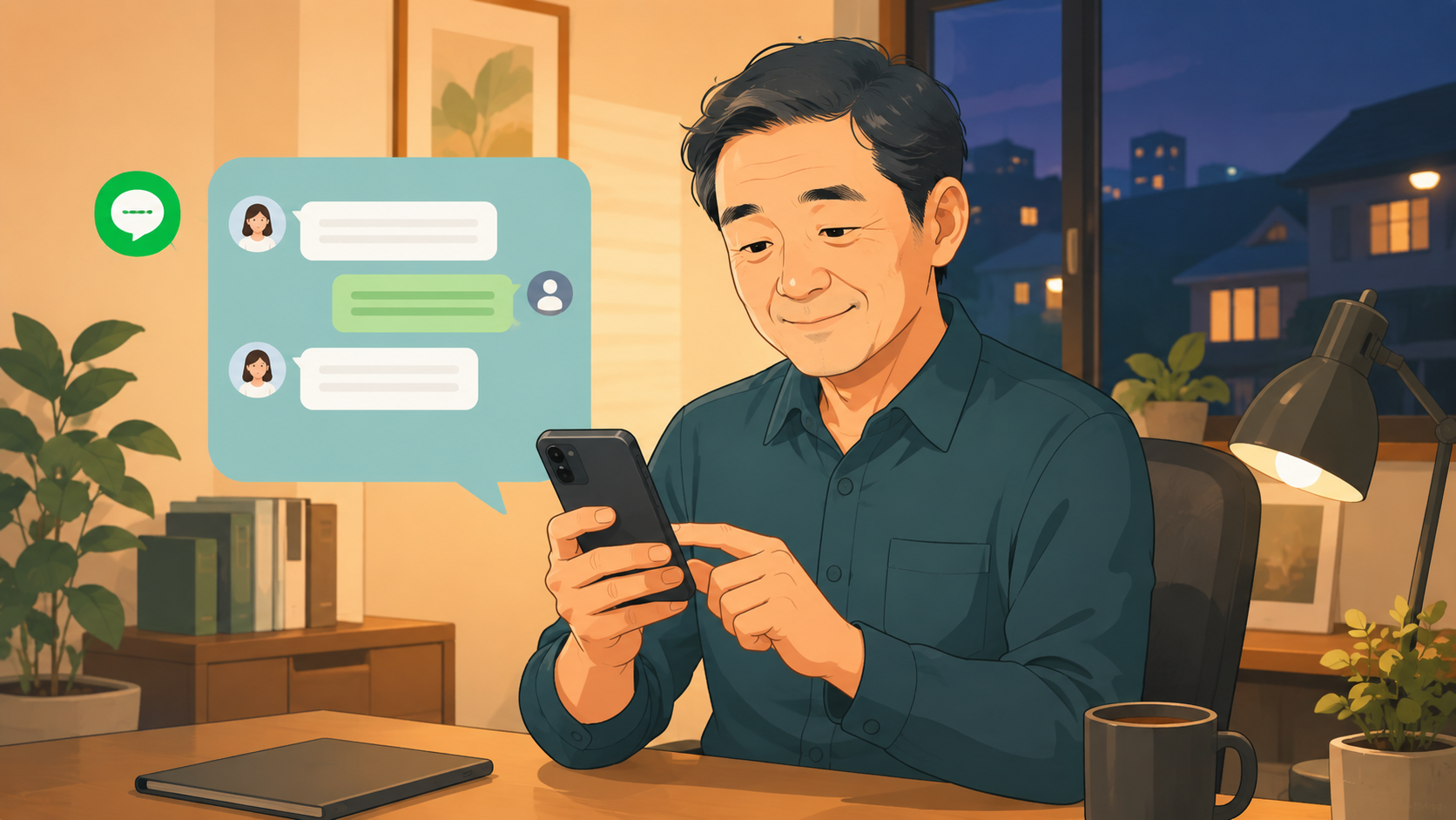 コマチWEBサポートに相談するイメージ